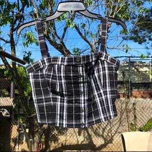 Hollister cropped tank top